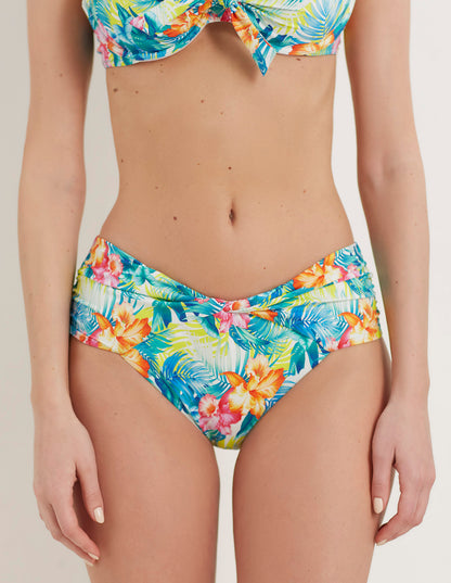 Ingrid - Rroba banje/Bikini mbathje me bel të lartë