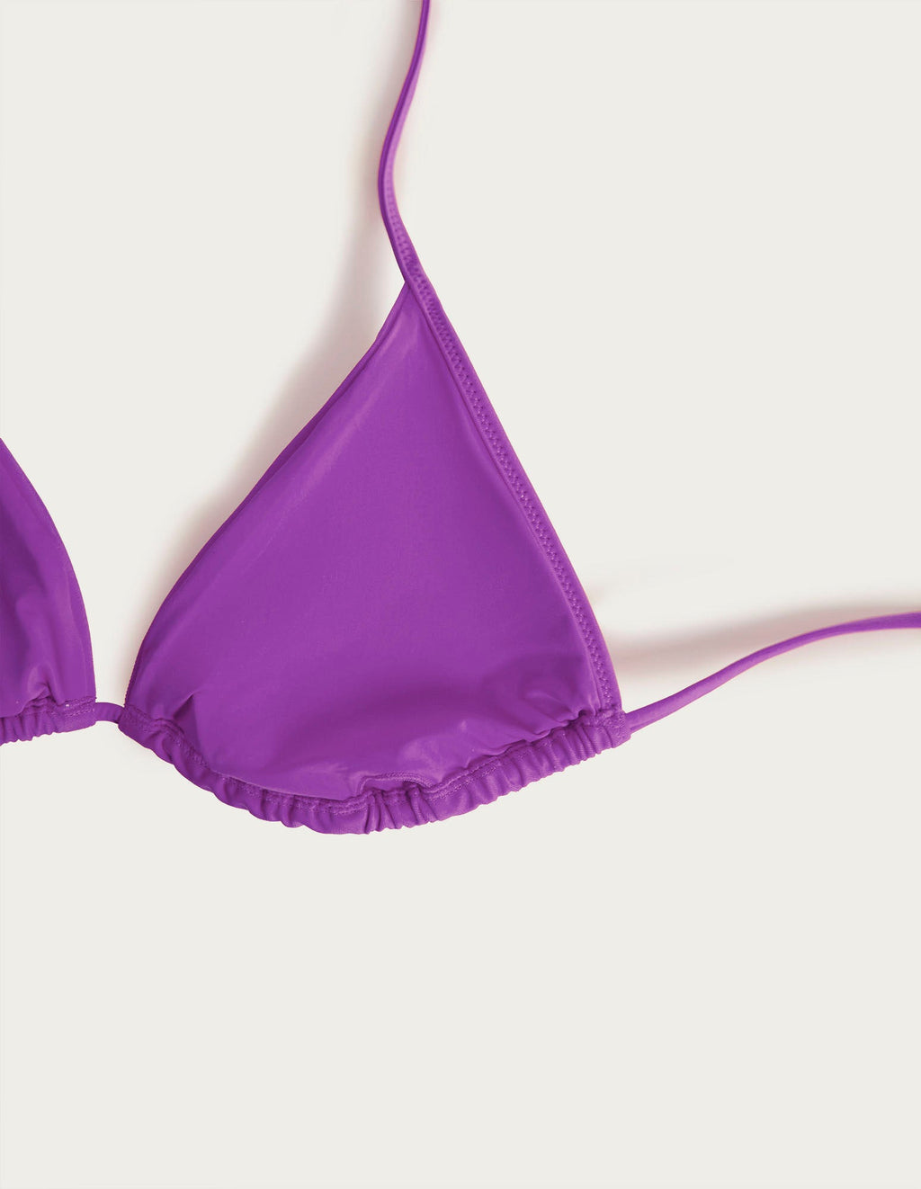 Sliding triang.bik.bra w/rem.cup inserts - Essentials