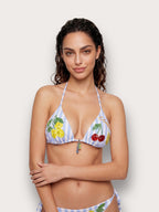 Baby Blu - Reçipeta plazhi trekëndësh për femra