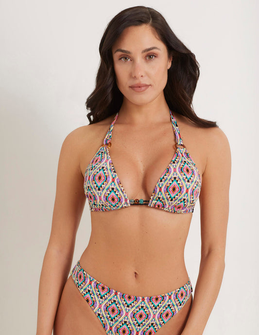 Halter bikini bra w/remov. cup inserts - Lamu