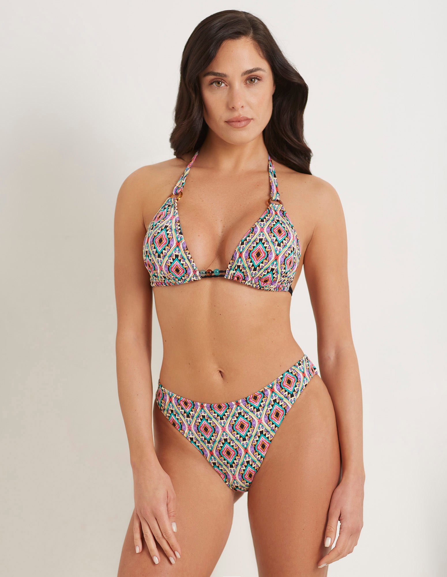 Halter bikini bra w/remov. cup inserts - Lamu