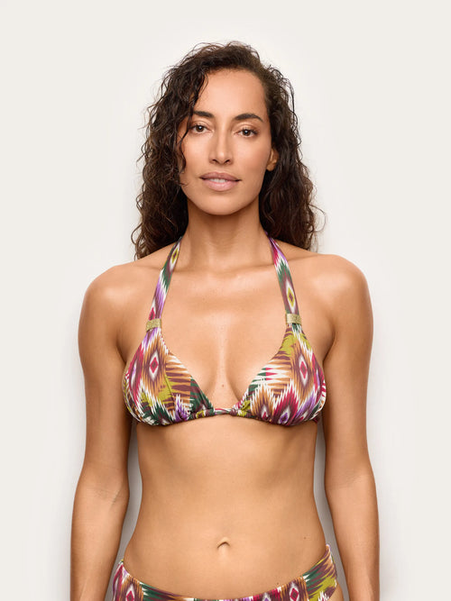 Yamamay Albania Sliding halter bikini bra w/ | CVED192008_128_02.jpg