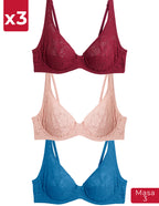 STRETCH LACE - Set Reçipeta Halter Balcony - Size 3