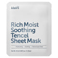 Dear, Klairs Rich Moist Soothing Tencel Sheet Mask – Deep Hydration + Calming Sheet Mask for Softer, Smoother Skin and Instant Comfort