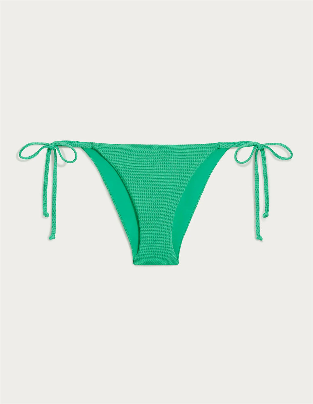 Textured - Rroba banje/bikini mbathje me lidhëse të holla