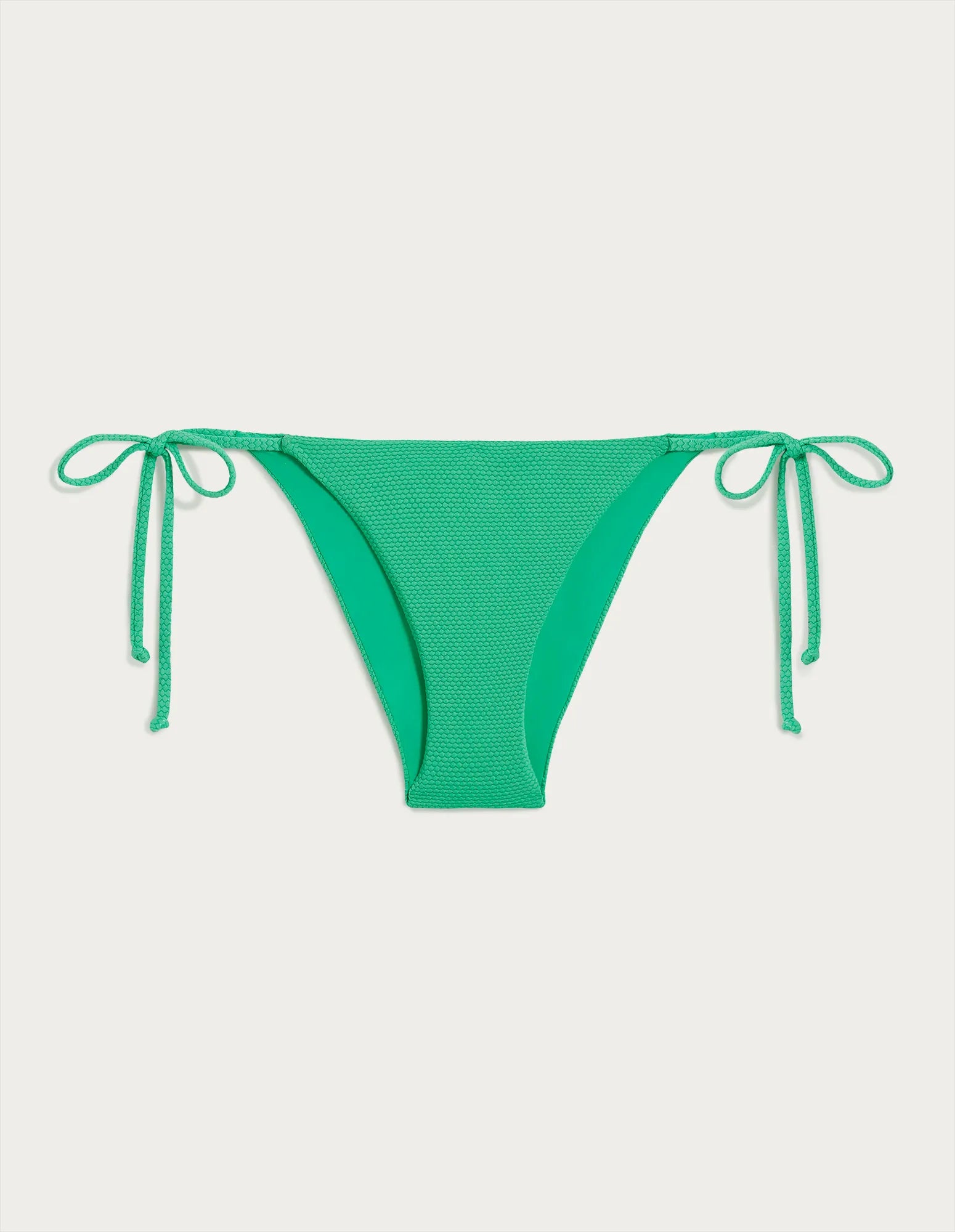 Textured - Rroba banje/bikini mbathje me lidhëse të holla