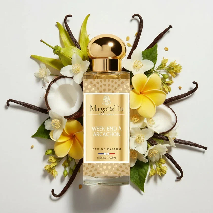 Margot & Tita Week-end à Arcachon – Set vaj i thatë + parfum, 2 × 30 ml