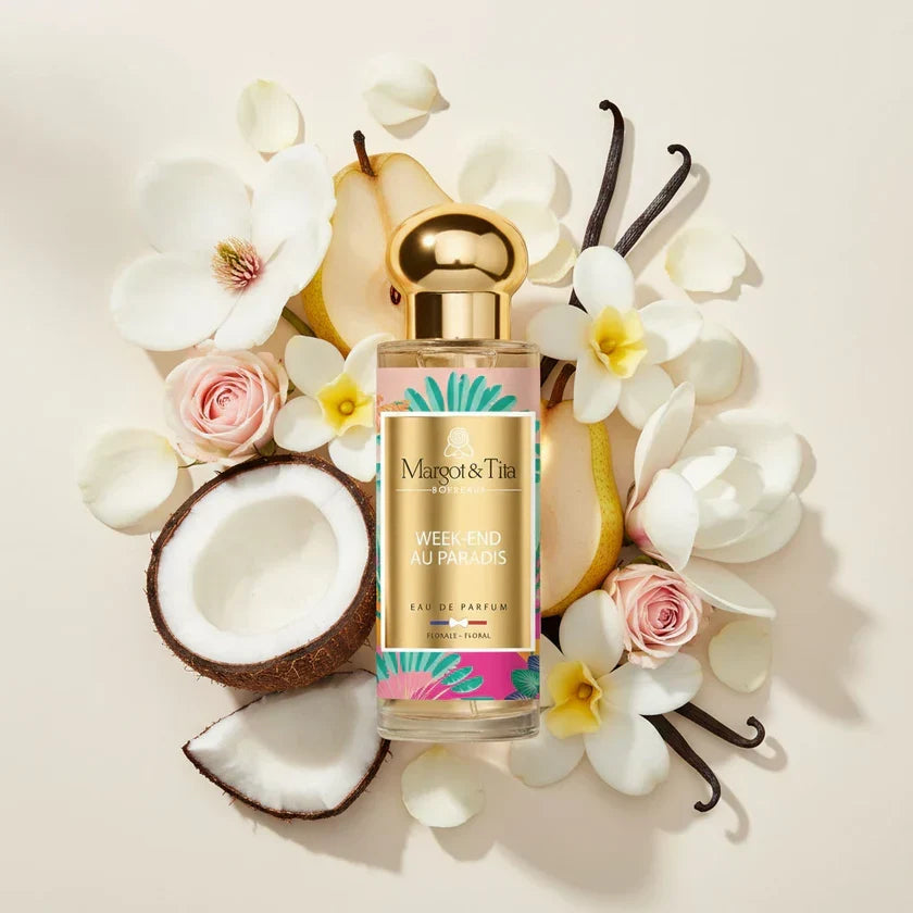 Margot & Tita Week-end au Paradis – Set vaj i thatë + parfum, 2 × 30 ml