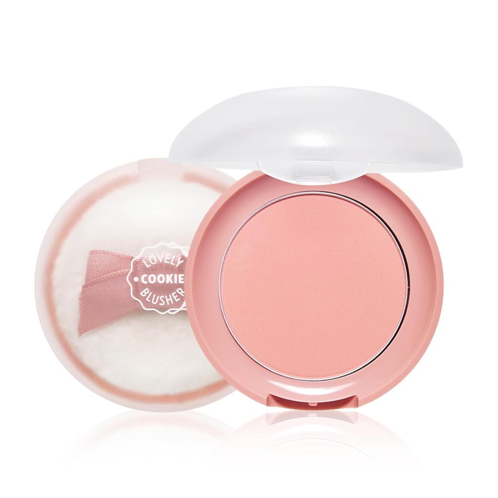 Etude - Lovely Cookie Blusher PK004 Peach Choux W (blush pudër)