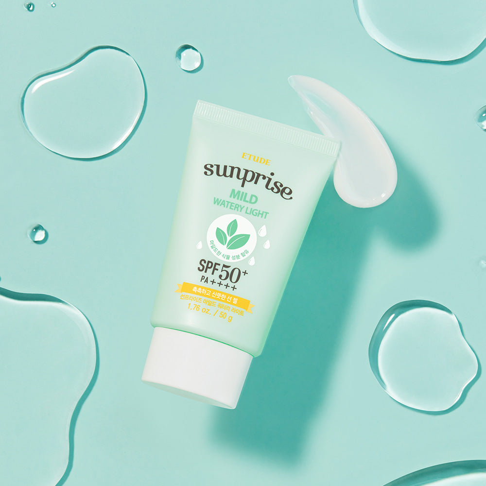 Etude - Sunprise Mild Watery Light SPF50+ (krem dielli)