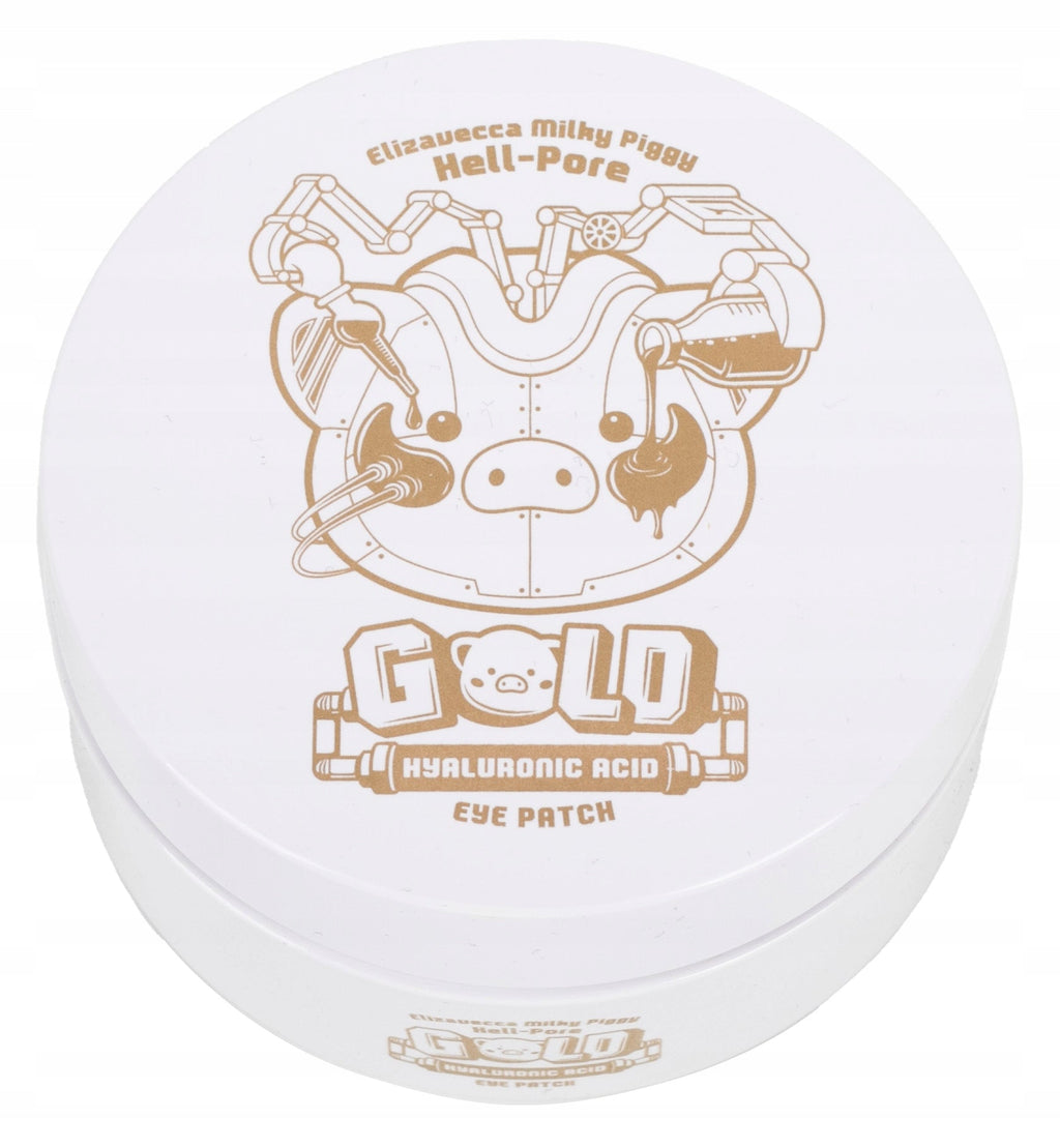 Elizavecca Milky Piggy Hell-pore Gold Hyaluronic acid Eye Patch 60ea