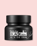 Krem Farmstay Black Snail All-In One nga BASSKO – hidratim i plotë, ushqim intensiv dhe rigjenerim për lëkurë të shëndetshme e rinore.