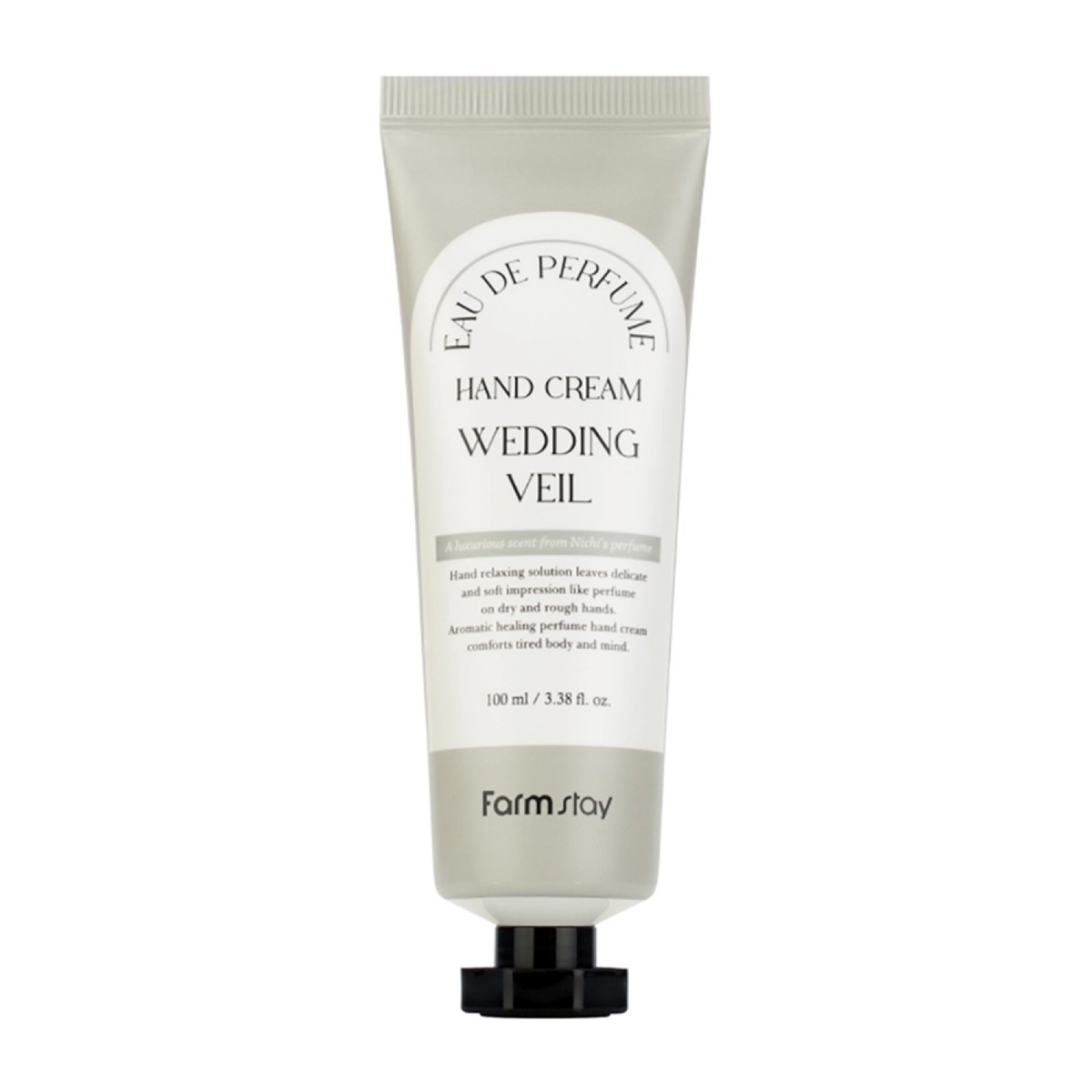 Krem duarsh Farmstay Eau De Perfume Wedding Veil nga BASSKO – hidraton, zbut dhe lë një aromë delikate elegante në lëkurë.