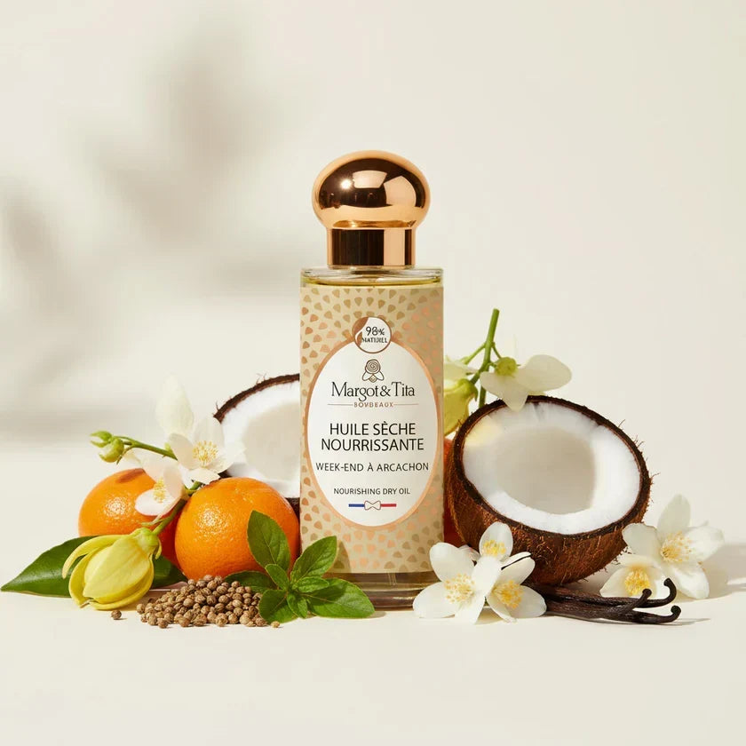 Margot & Tita Week-end à Arcachon – Set vaj i thatë + parfum, 2 × 30 ml