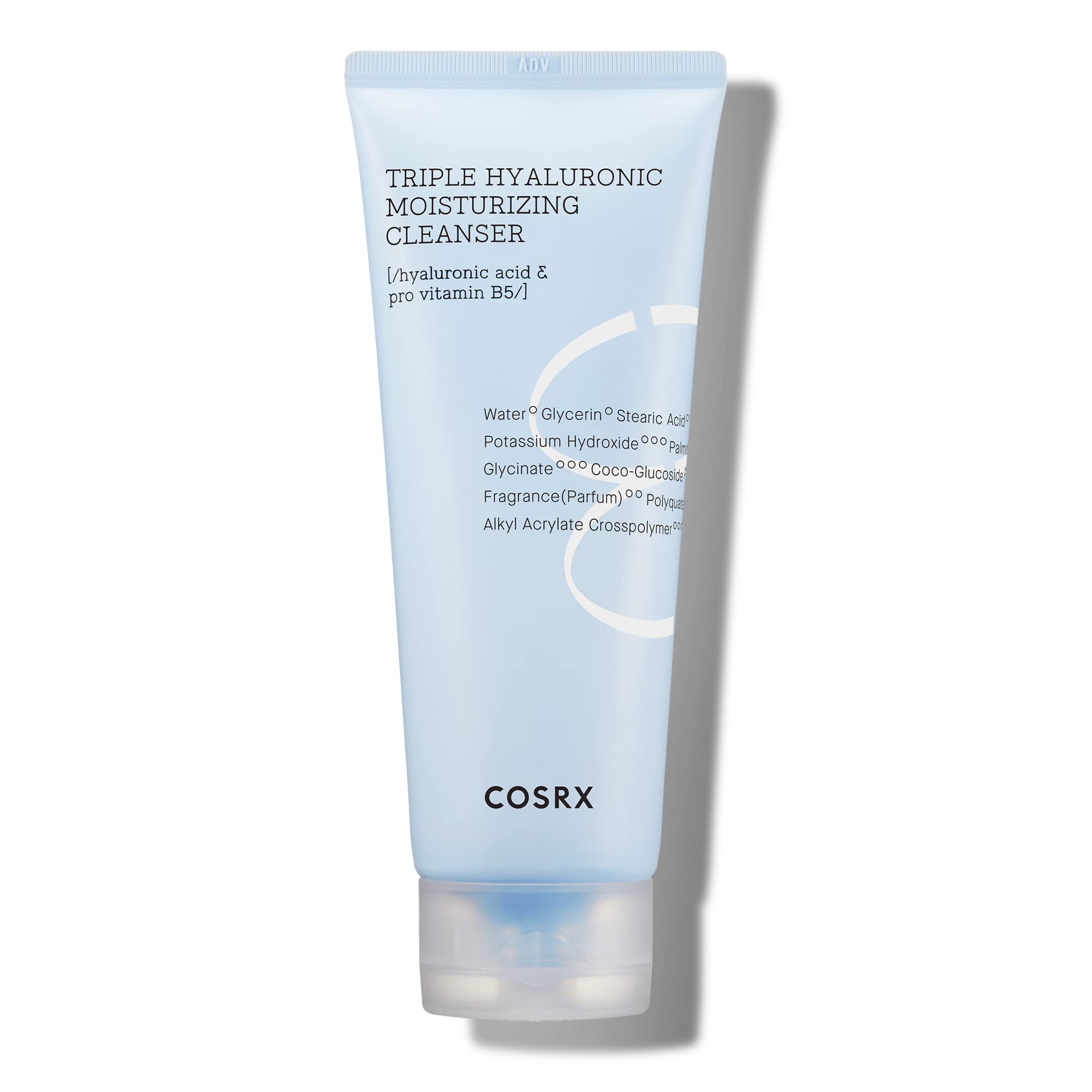 COSRX - Hydrium Triple Hyaluronic Moisturizing Cleanser (pastrues fytyre)
