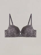 Padded balcony bra in different cup size - Primula color