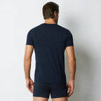 SIMPLY II - T-shirt me mëngë të shkurtra dhe jakë të rrumbullakët