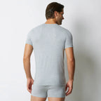 SIMPLY II - T-shirt me mëngë të shkurtra dhe jakë të rrumbullakët