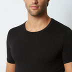 SIMPLY II - T-shirt me mëngë të shkurtra dhe jakë të rrumbullakët