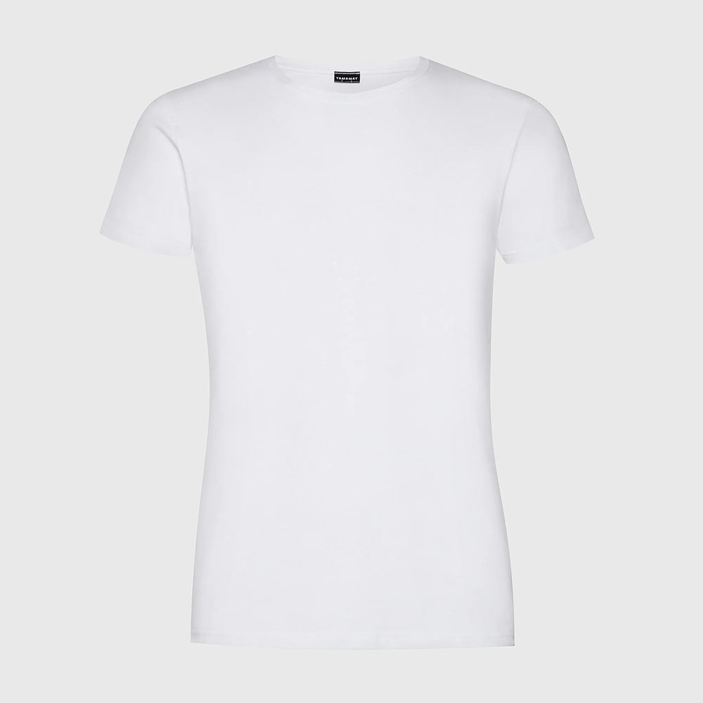 COTONE ANTIBATTERICO - T-shirt me mëngë të shkurtra dhe jakë të rrumbullakët
