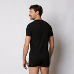 COTONE ANTIBATTERICO - T-shirt me mëngë të shkurtra dhe jakë të rrumbullakët