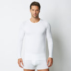 SIMPLY II - Bluzë me mëngë të gjata dhe jakë rrethore