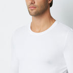 SIMPLY II - Bluzë me mëngë të gjata dhe jakë rrethore