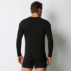 SIMPLY II - Bluzë me mëngë të gjata dhe jakë rrethore