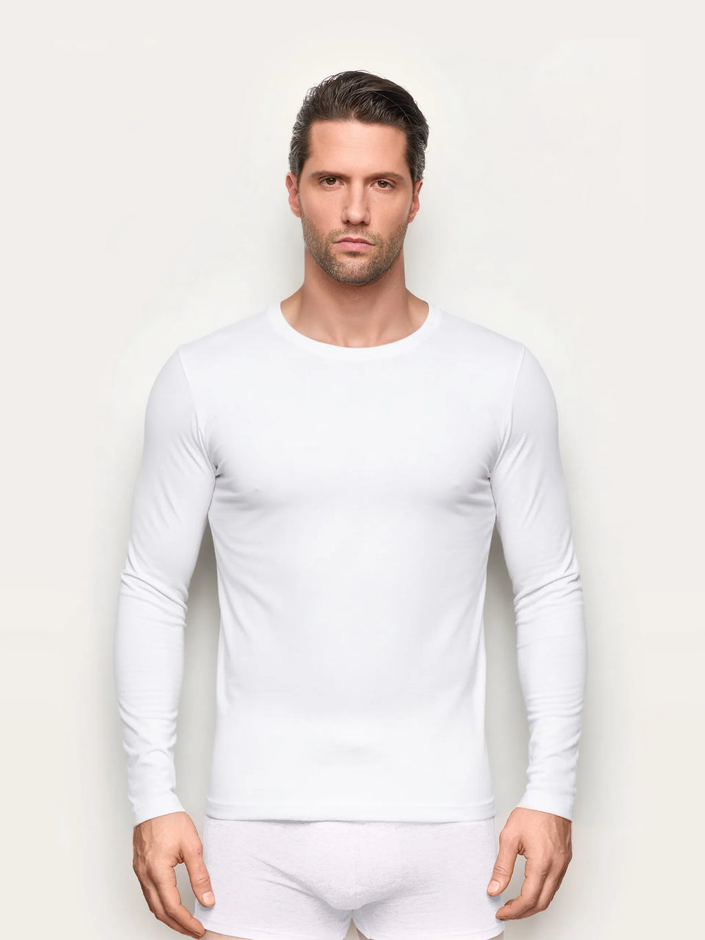 Yamamay Albania Long sleeve round neck tshirt | IMAU99X023_015_02.jpg