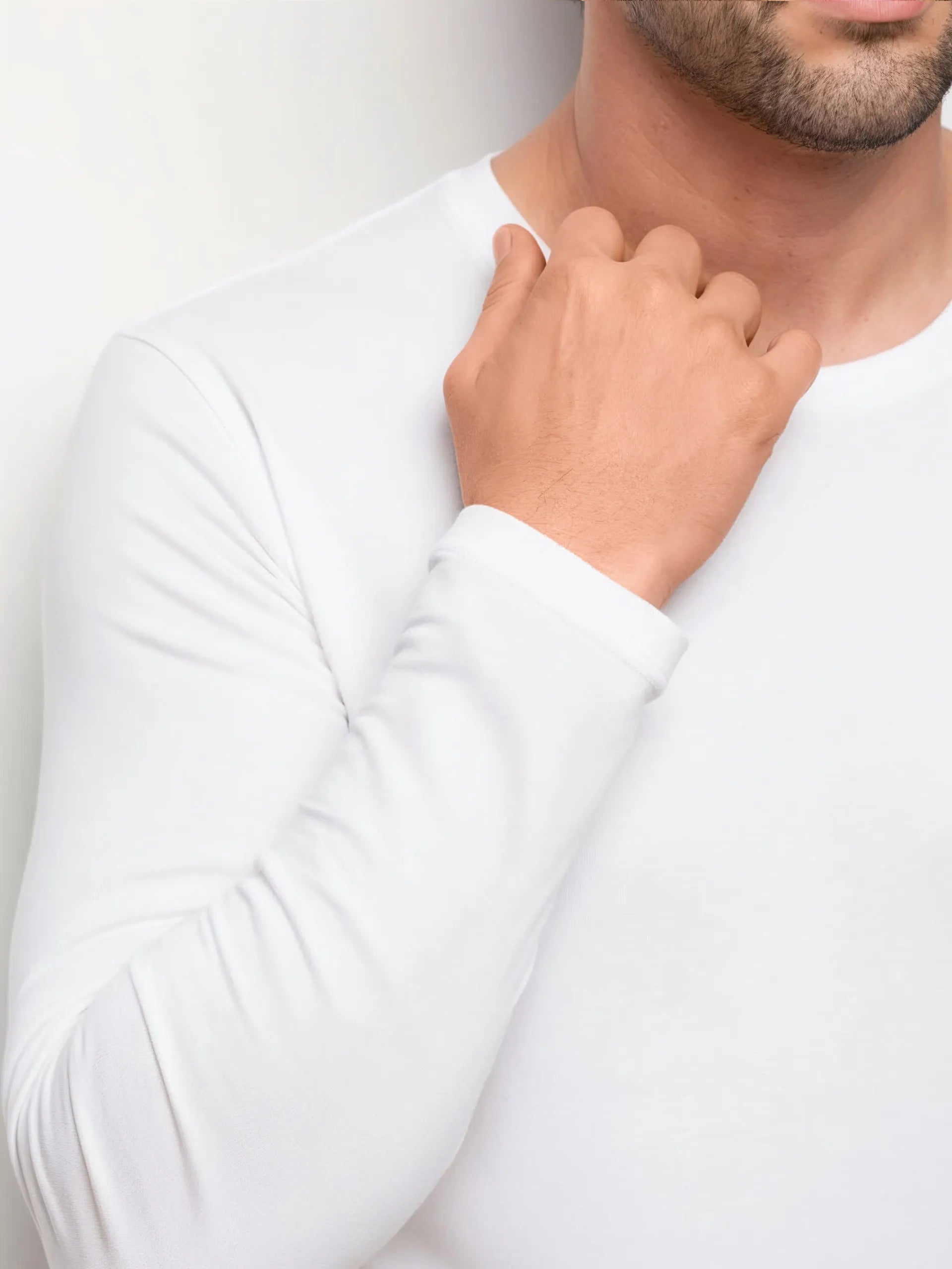 Yamamay Albania Long sleeve round neck tshirt | IMAU99X023_015_03.jpg