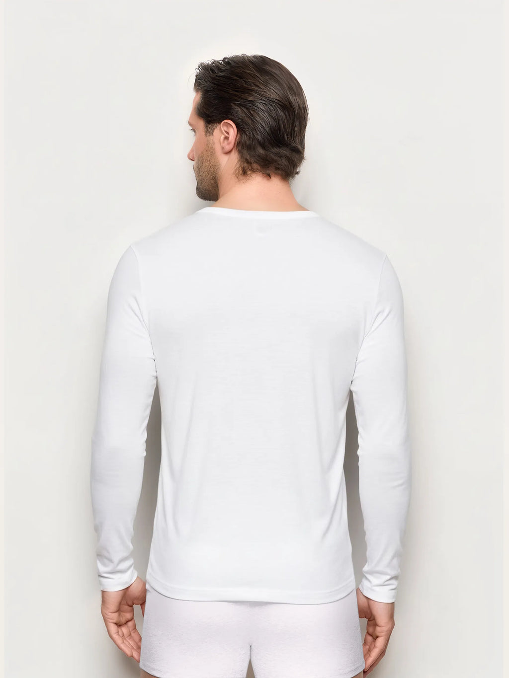 Yamamay Albania Long sleeve round neck tshirt | IMAU99X023_015_04.jpg