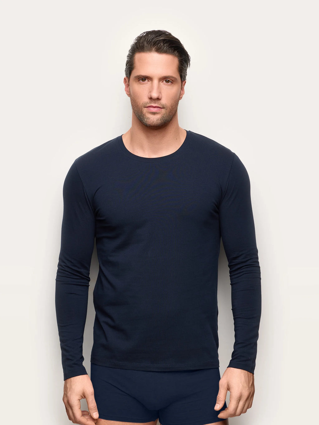 Yamamay Albania Long sleeve round neck tshirt | IMAU99X023_024_02.jpg