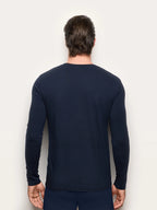 Yamamay Albania Long sleeve round neck tshirt | IMAU99X023_024_04.jpg