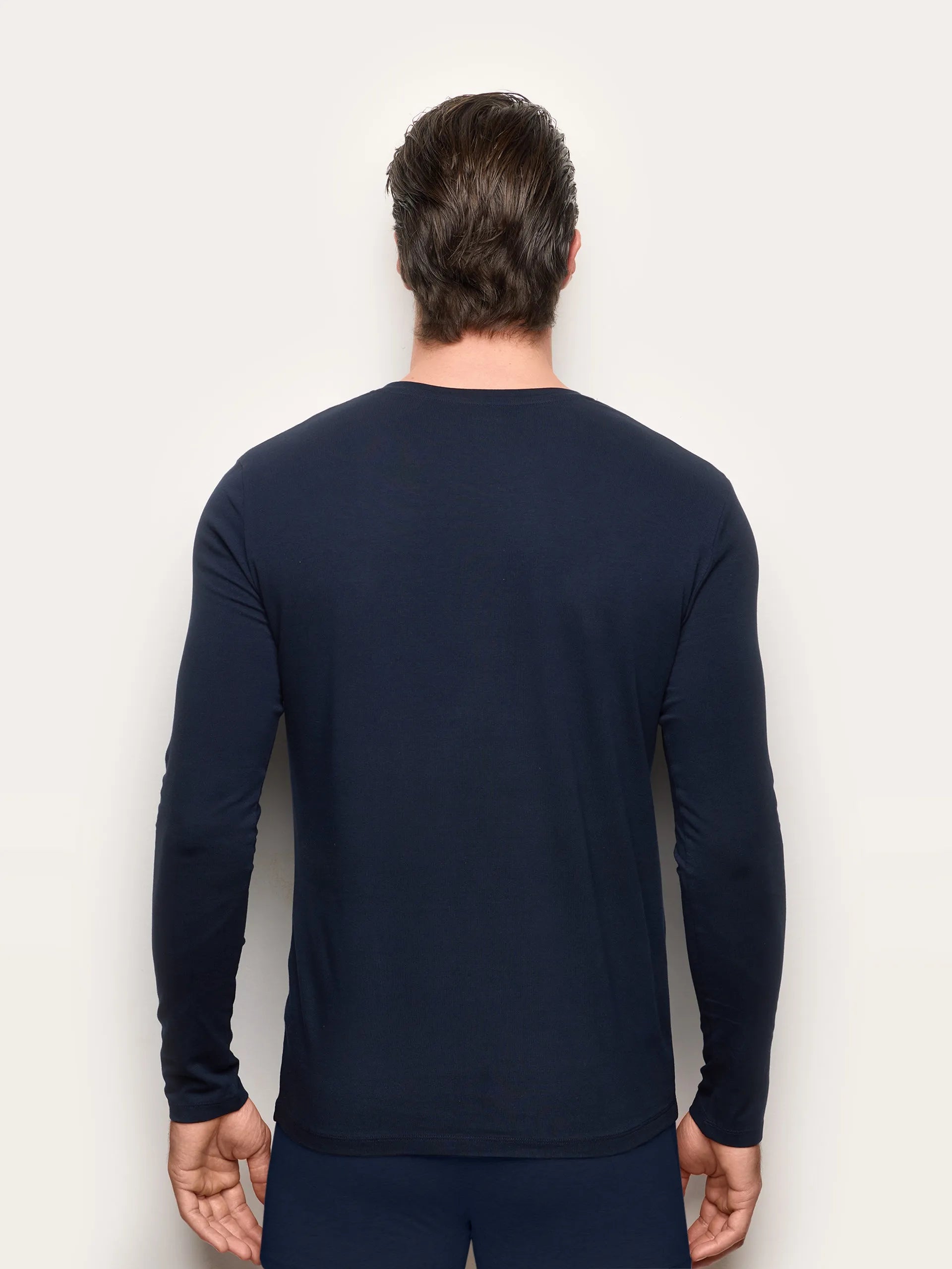 Yamamay Albania Long sleeve round neck tshirt | IMAU99X023_024_04.jpg