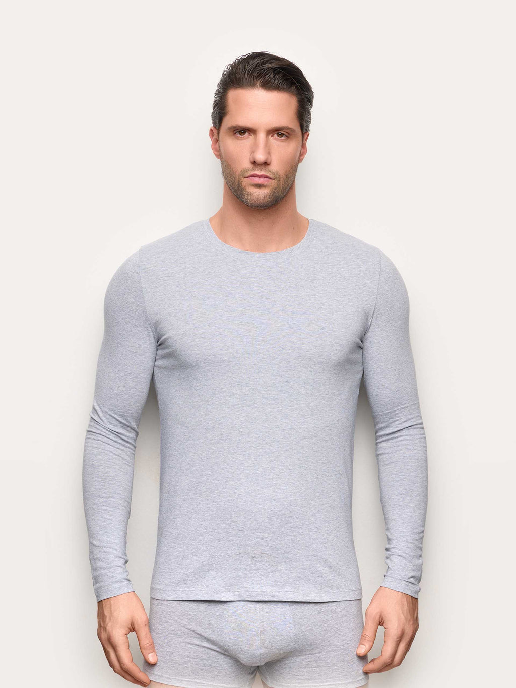 Yamamay Albania Long sleeve round neck tshirt | IMAU99X023_066_02.jpg