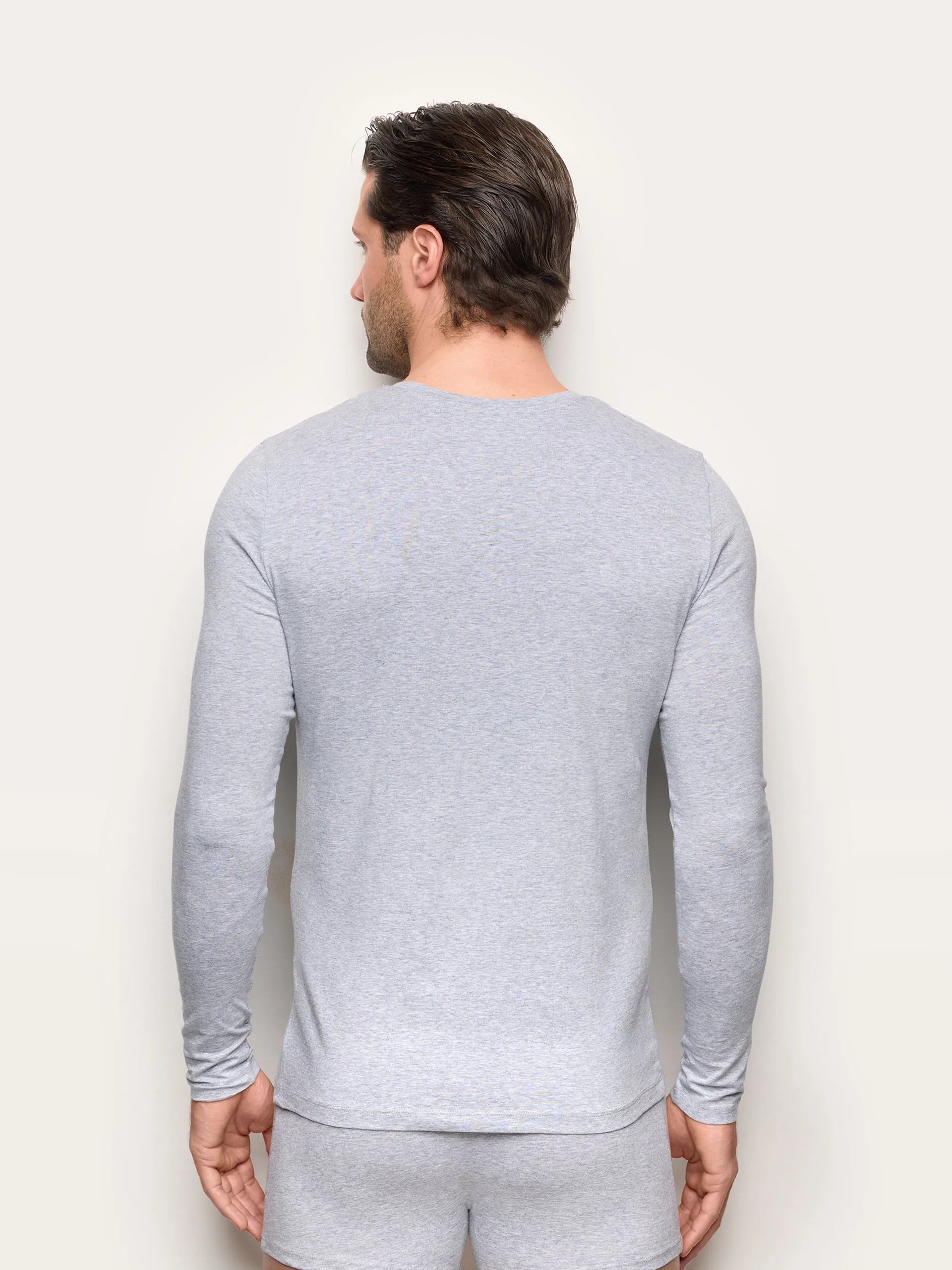 Yamamay Albania Long sleeve round neck tshirt | IMAU99X023_066_04.jpg