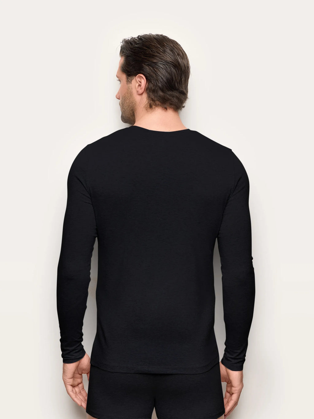 Yamamay Albania Long sleeve round neck tshirt | IMAU99X023_072_04.jpg