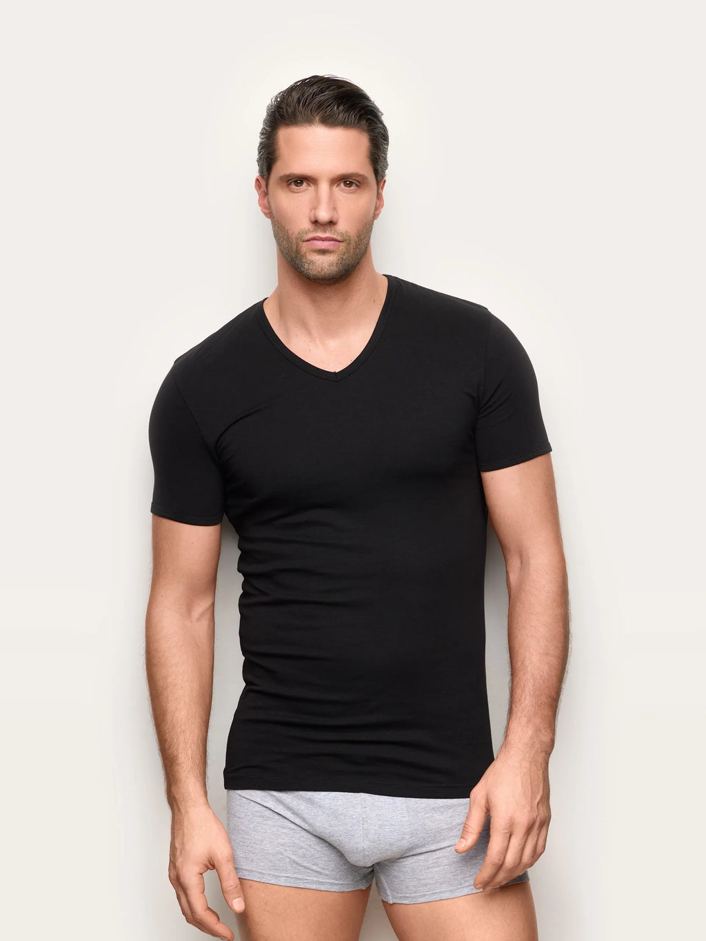 Yamamay Albania T-Shirt short sleeve V-neck | IMAU99X024_072_01.jpg