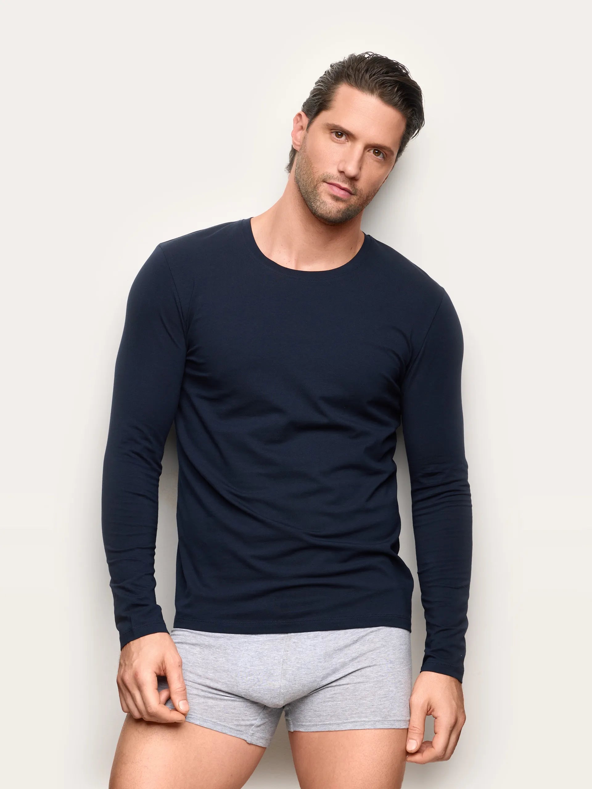 Yamamay Albania Long sleeve round neck | IMAU99X025_015_01.jpg