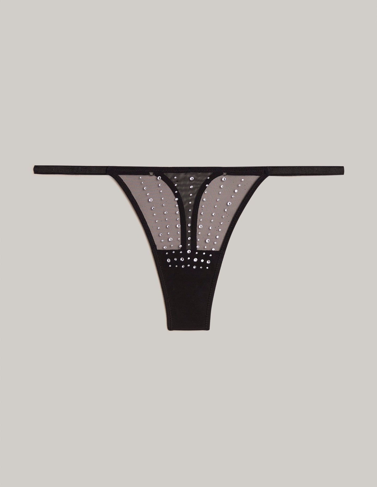 Low waist g-string - Crystal