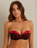 Push push up bandeau bra - Lucent