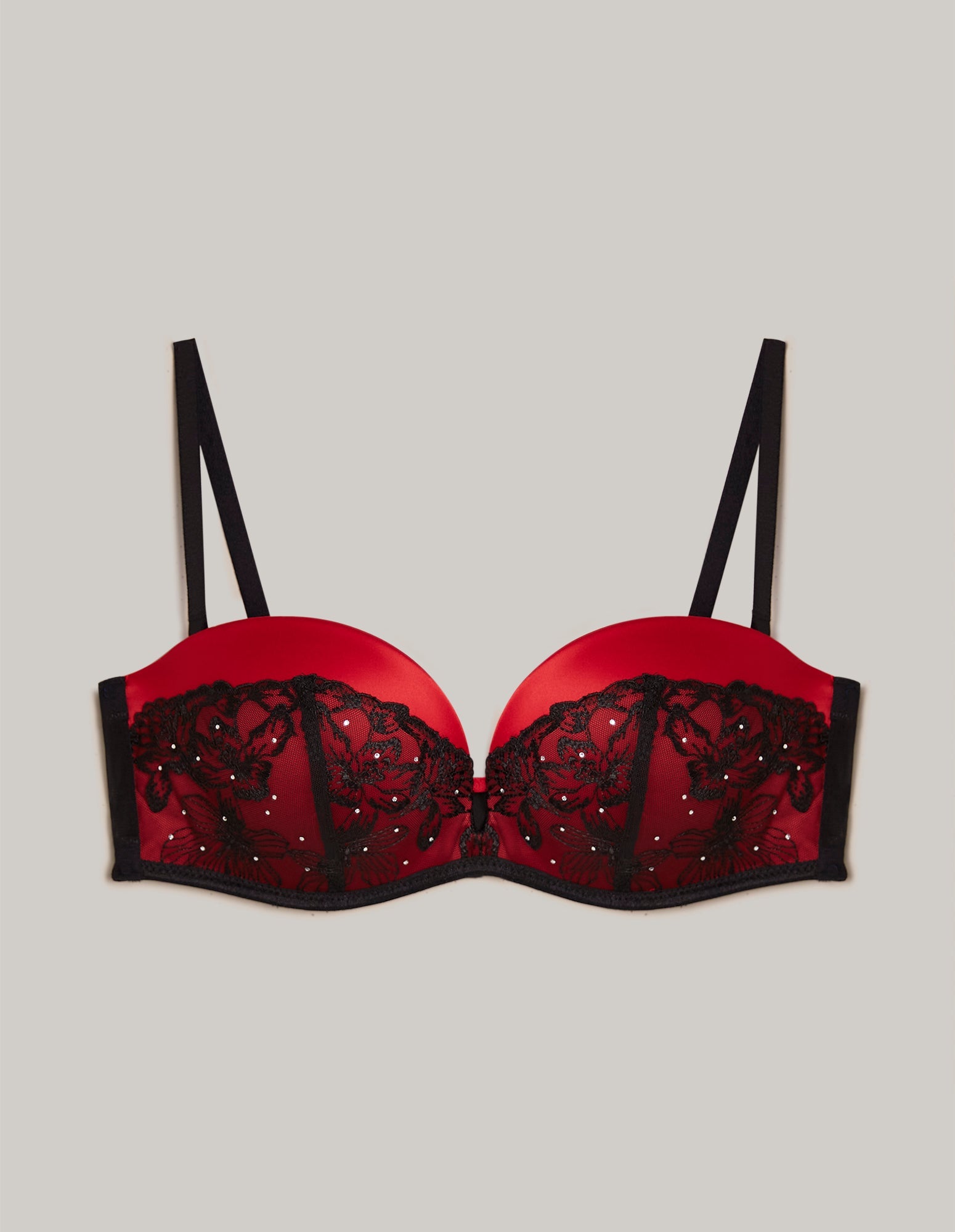 Push push up bandeau bra - Lucent