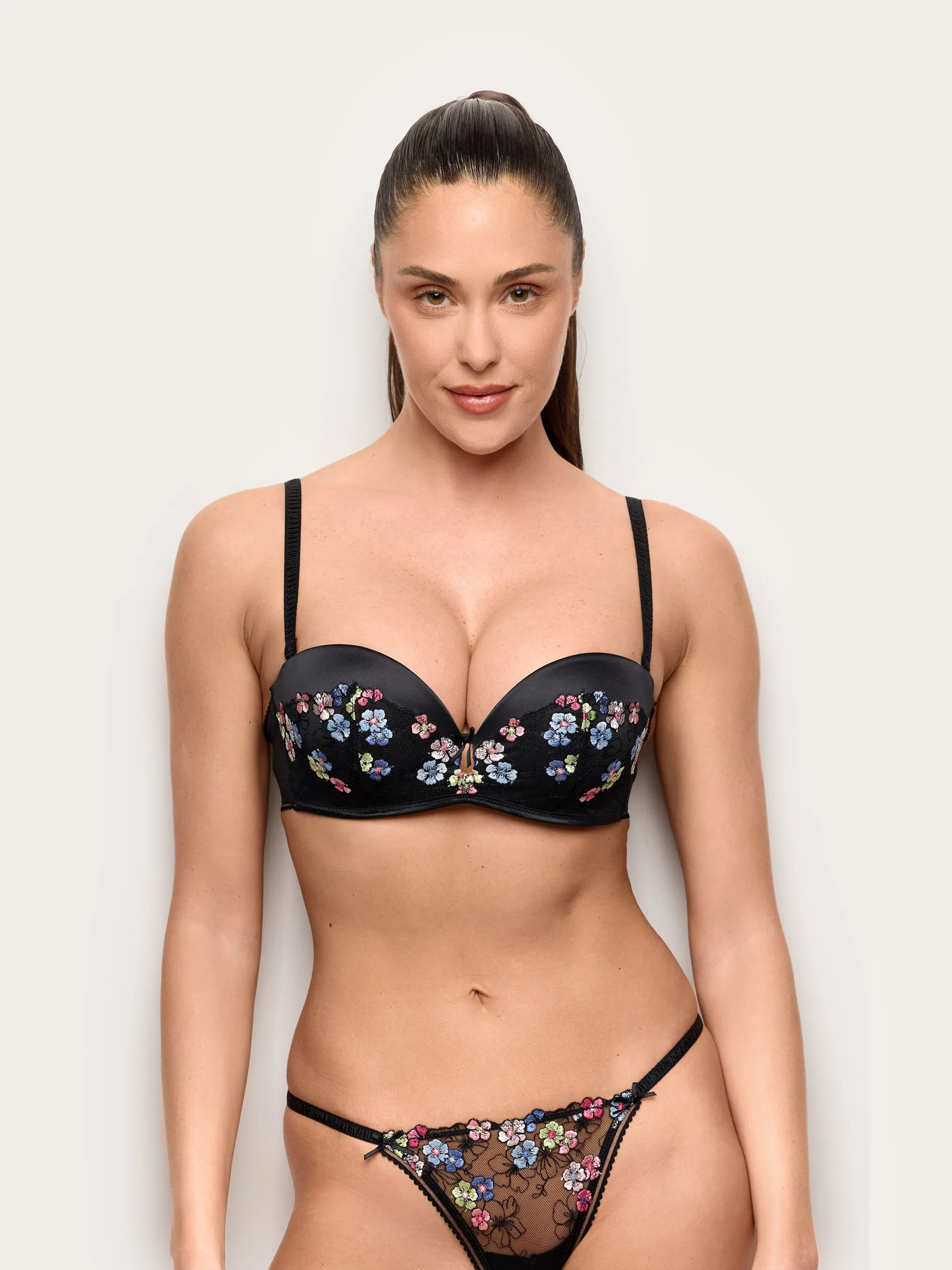 Yamamay Albania Push push up bandeau bra | IPPD191002_072_01.jpg