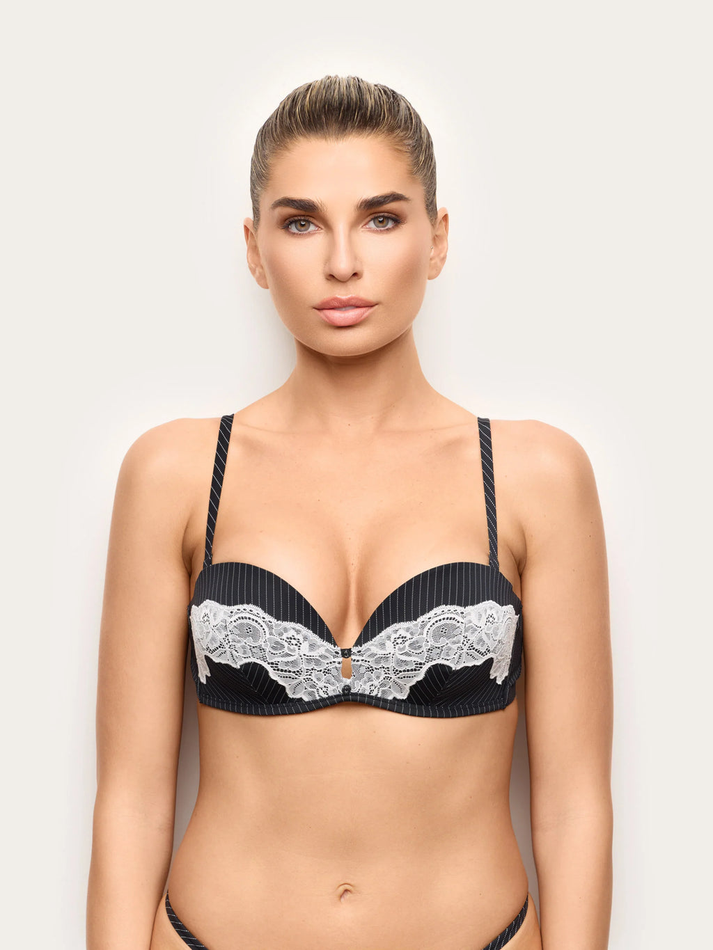 Yamamay Albania Push push up bandeau bra | IPPD193001128_02.jpg