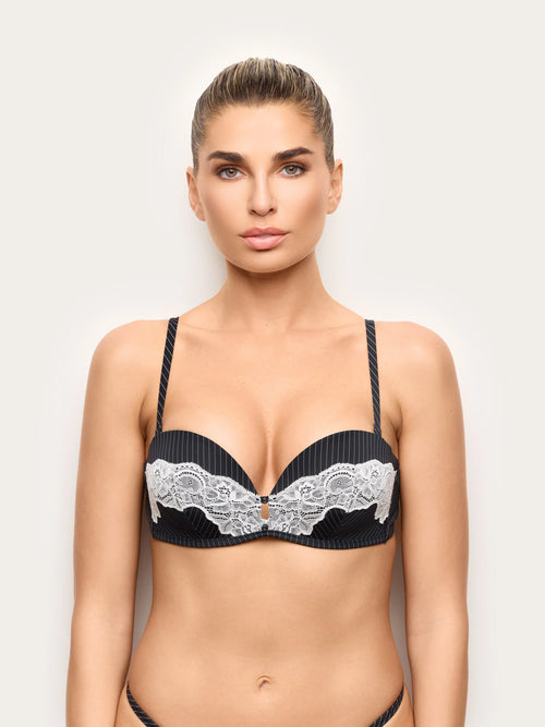 Yamamay Albania Push push up bandeau bra | IPPD193001128_02.jpg
