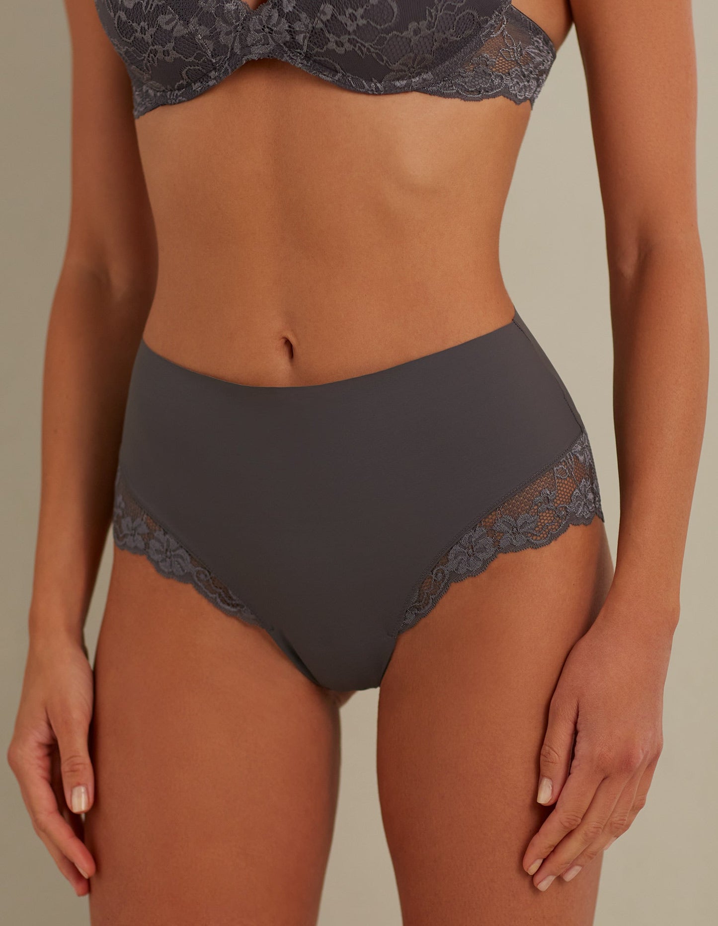 High-waist bottom - Primula color