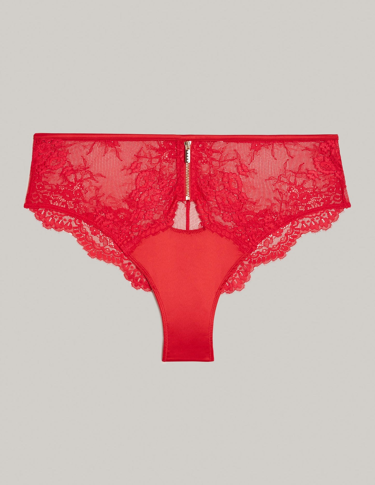 High-waist bottom - Unveil Red