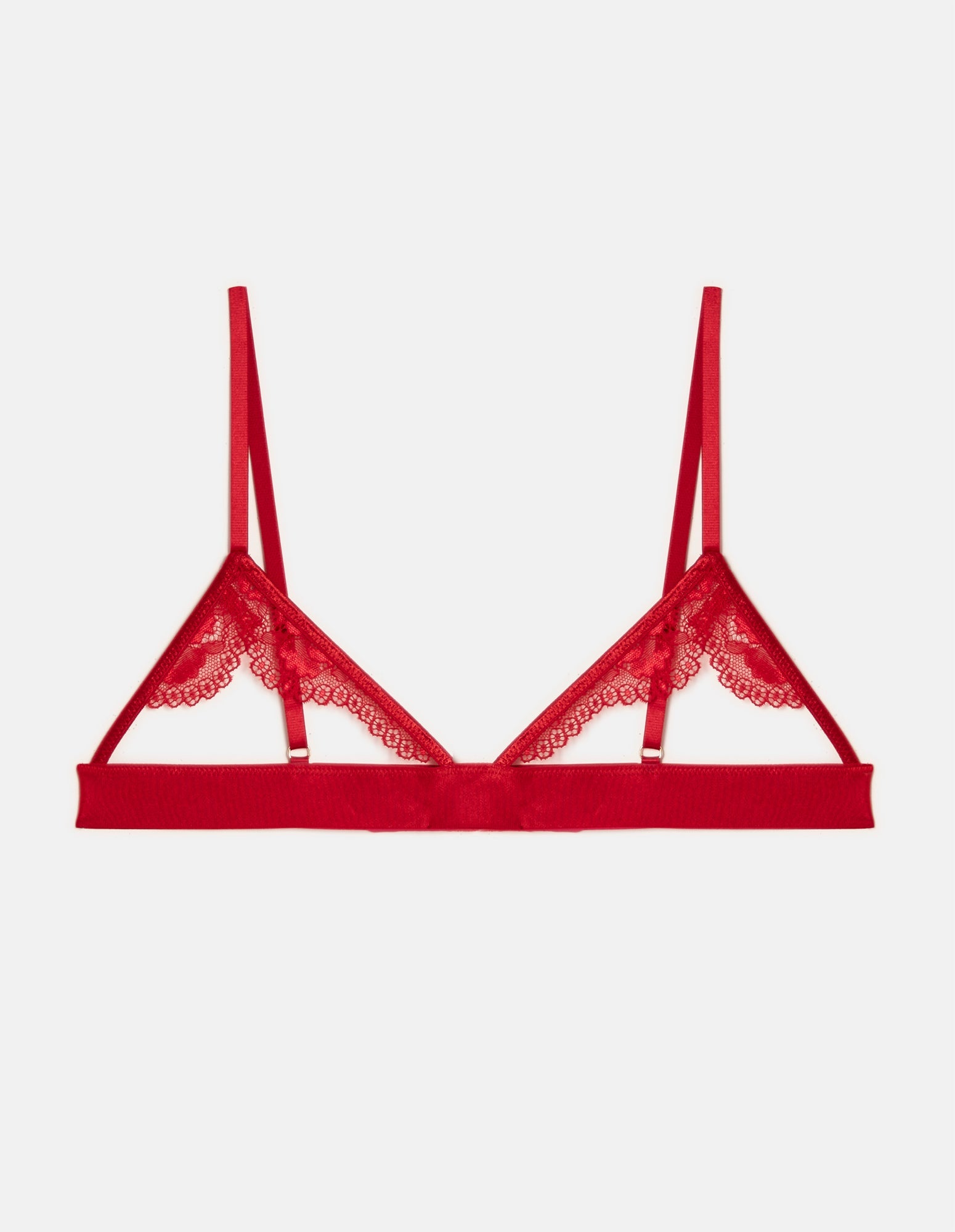 Triangle bra - Prive' - Magnetic Red