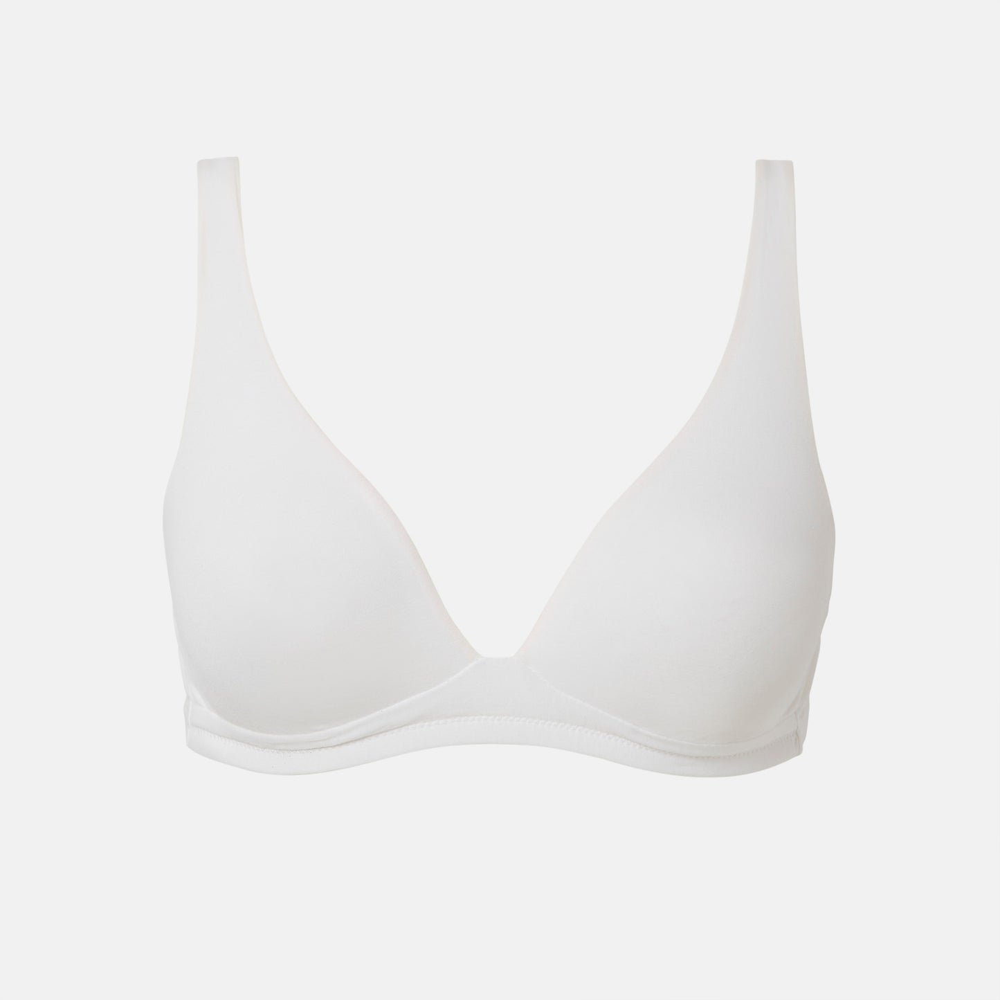 Moulded triangle bra with pad inserts - BUTTERFLY