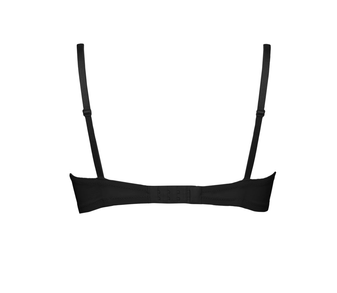 Moulded triangle bra with pad inserts - BUTTERFLY